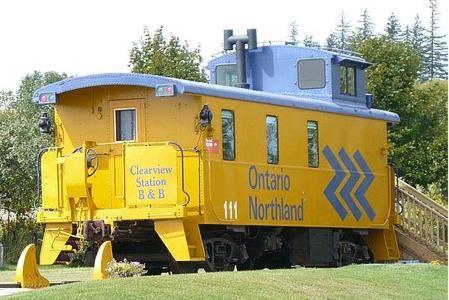 Clearview Station & Caboose B&B Creemore 객실 사진